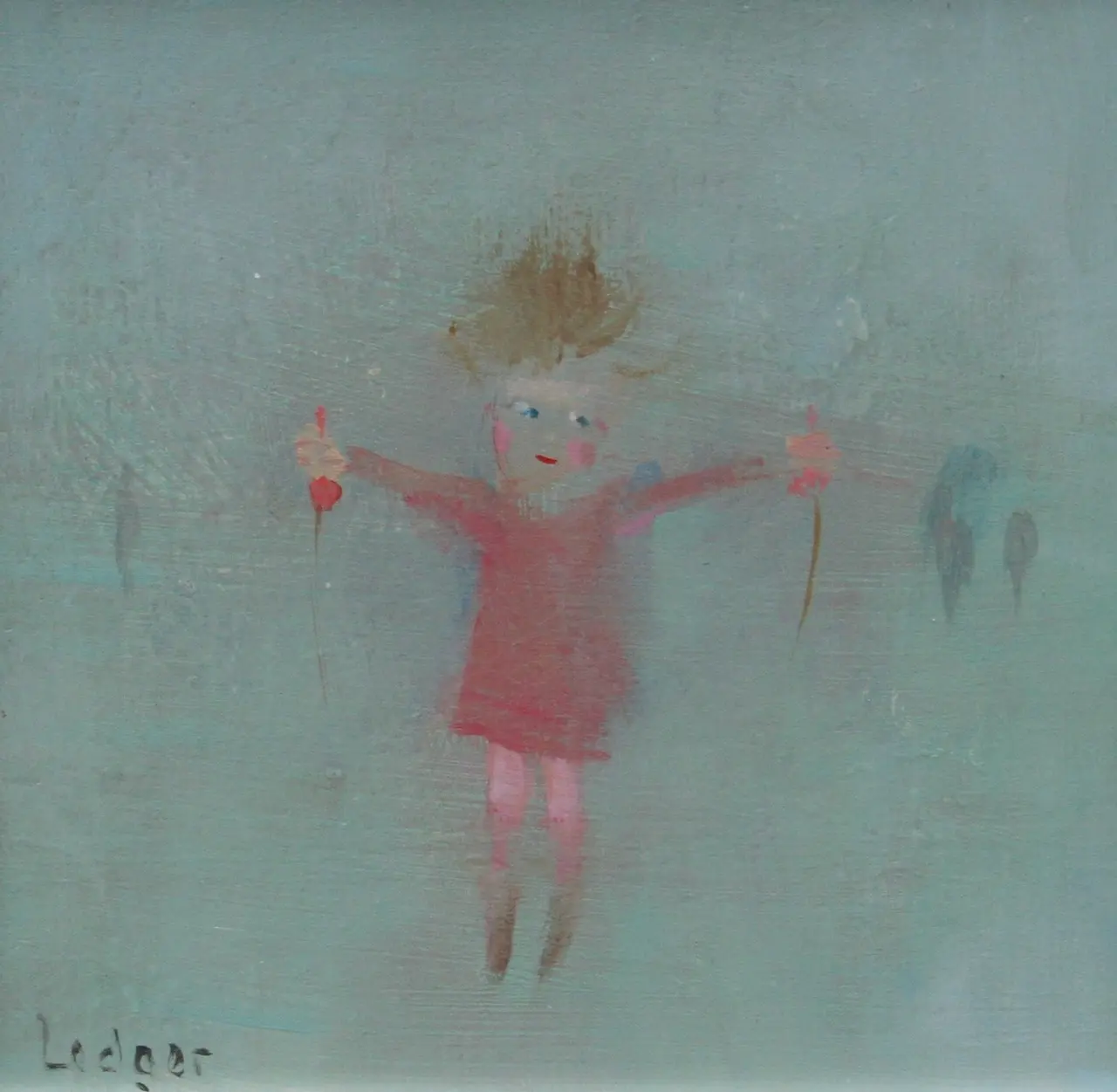 Janet Ledger - girl with skipping rope