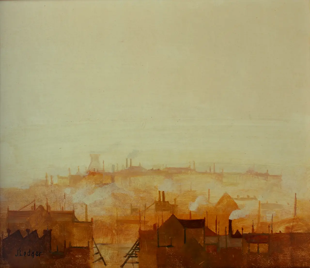 Janet Ledger - evening mist, gravesend
