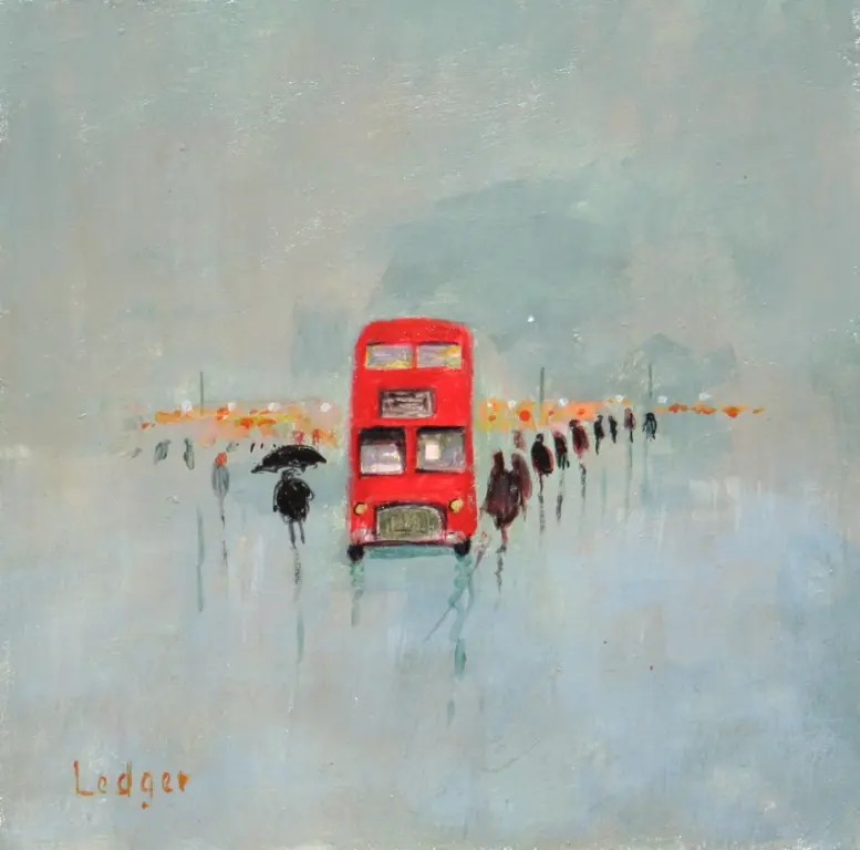 Janet Ledger - bus in rain