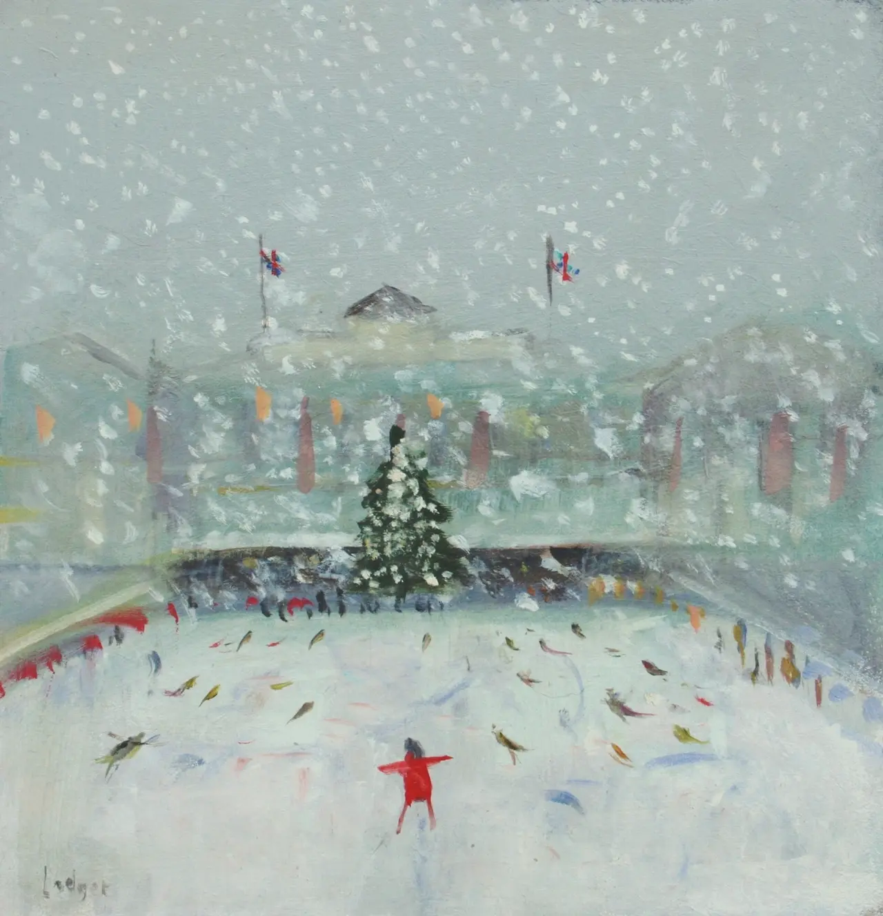 Janet Ledger - skaters, somerset house