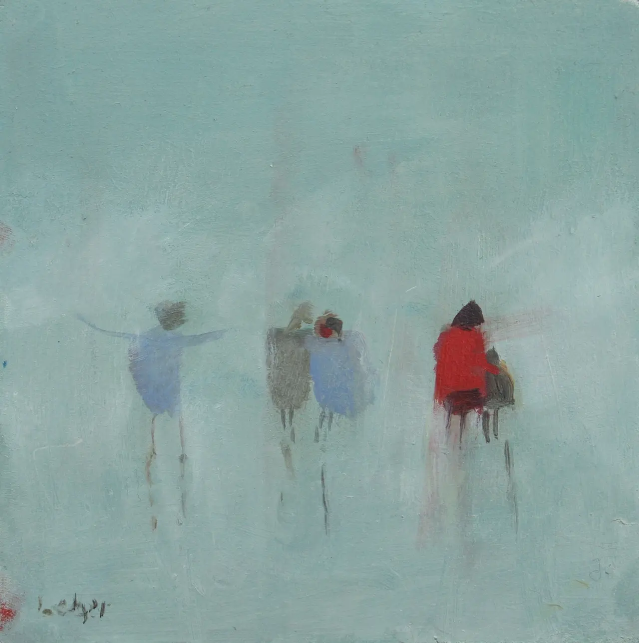 Janet Ledger - wet day, ryde