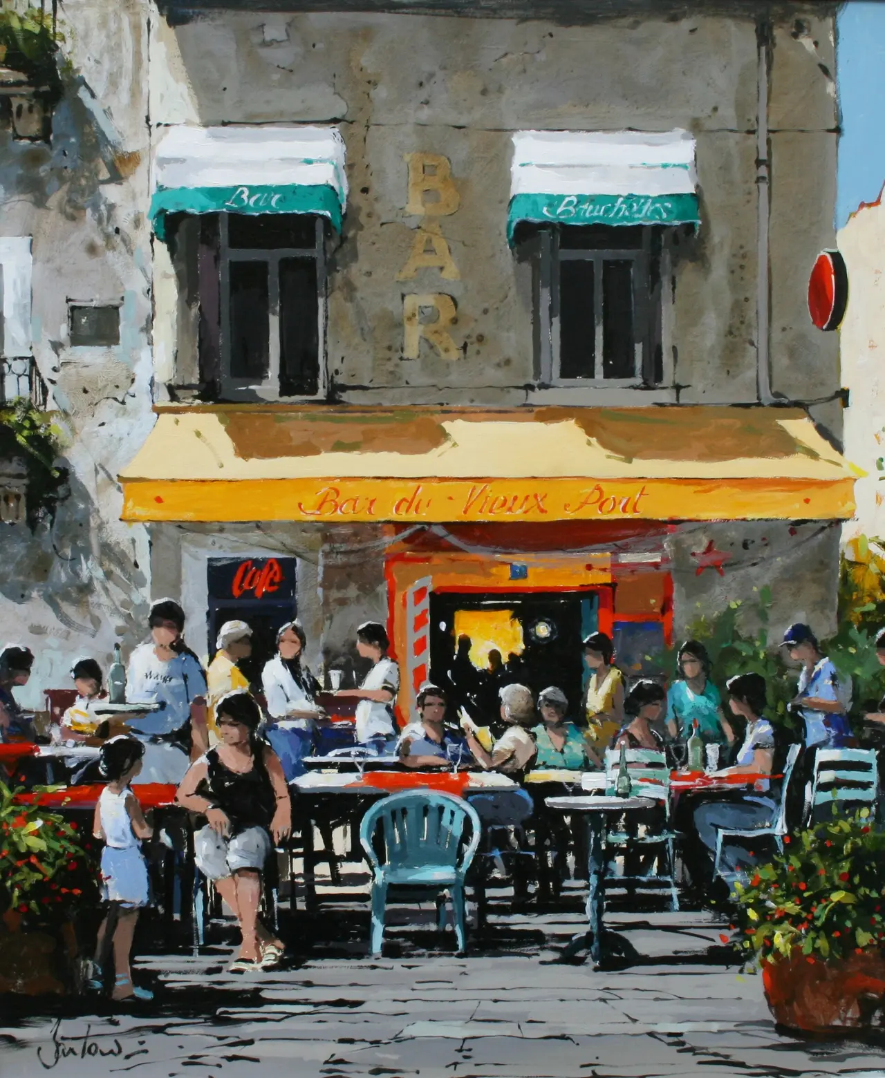 Jeremy Barlow - bar de vieux port sete