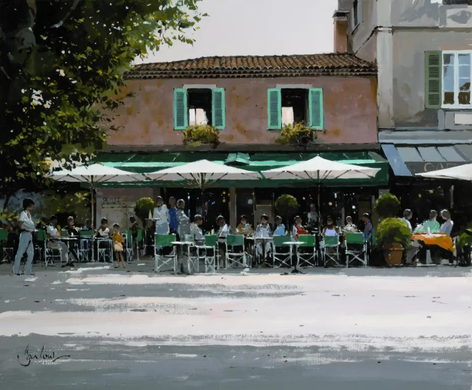 Jeremy Barlow - cafe des arts, st tropez