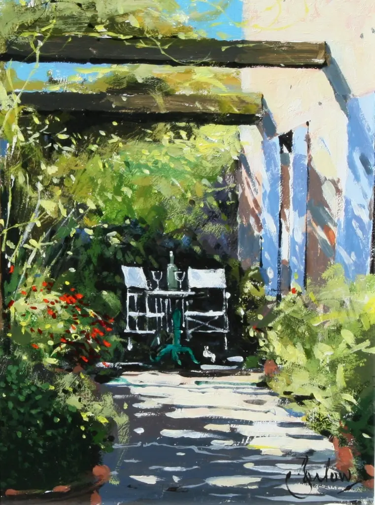 Jeremy Barlow - terrace gassin