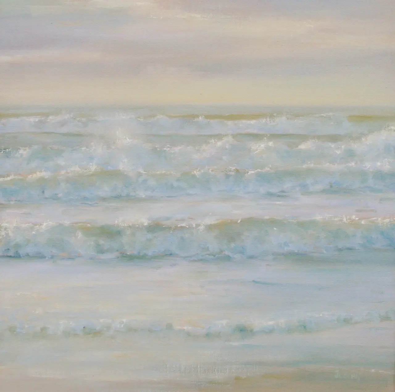Jo Bemis - waves at yaverland 