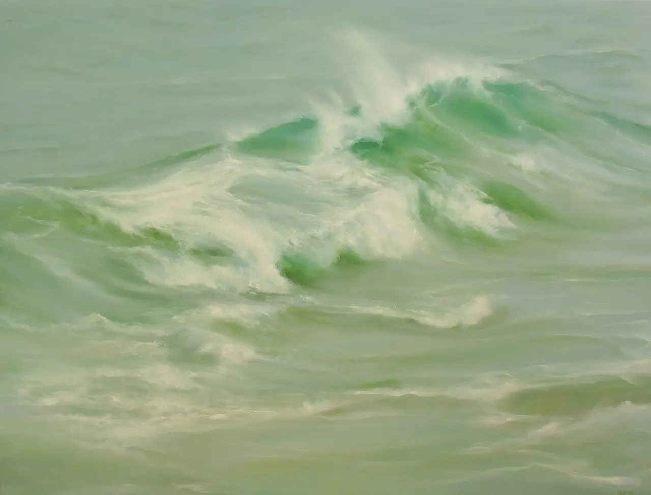 Jo Bemis - towards the shore