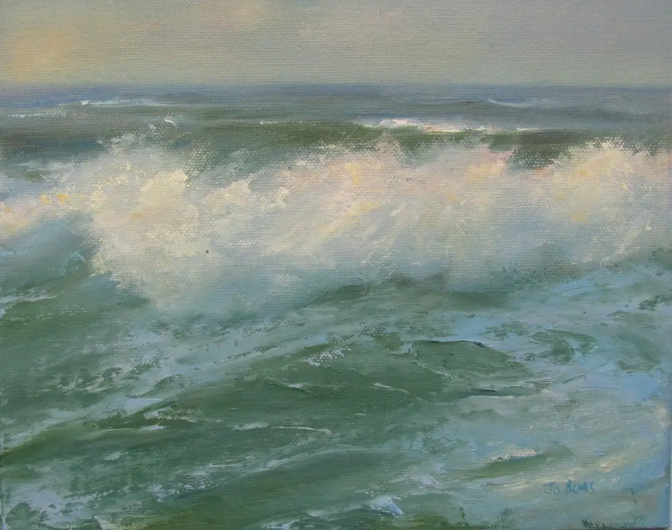 Jo Bemis - towards the shore