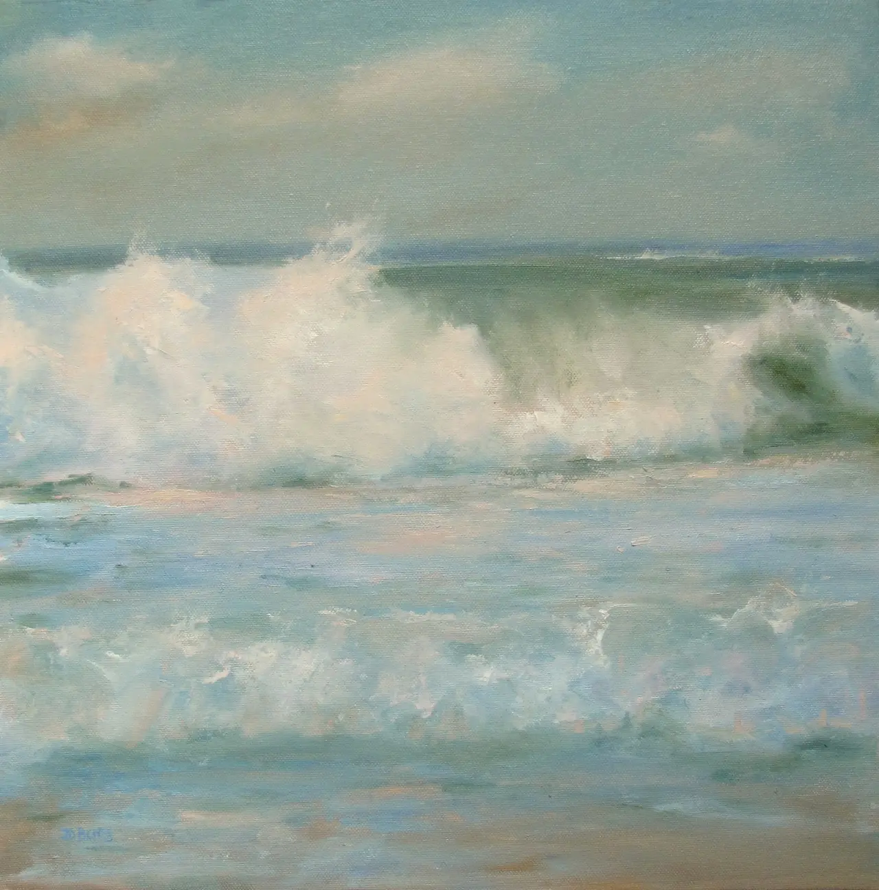 Jo Bemis - porthmeor tide ii