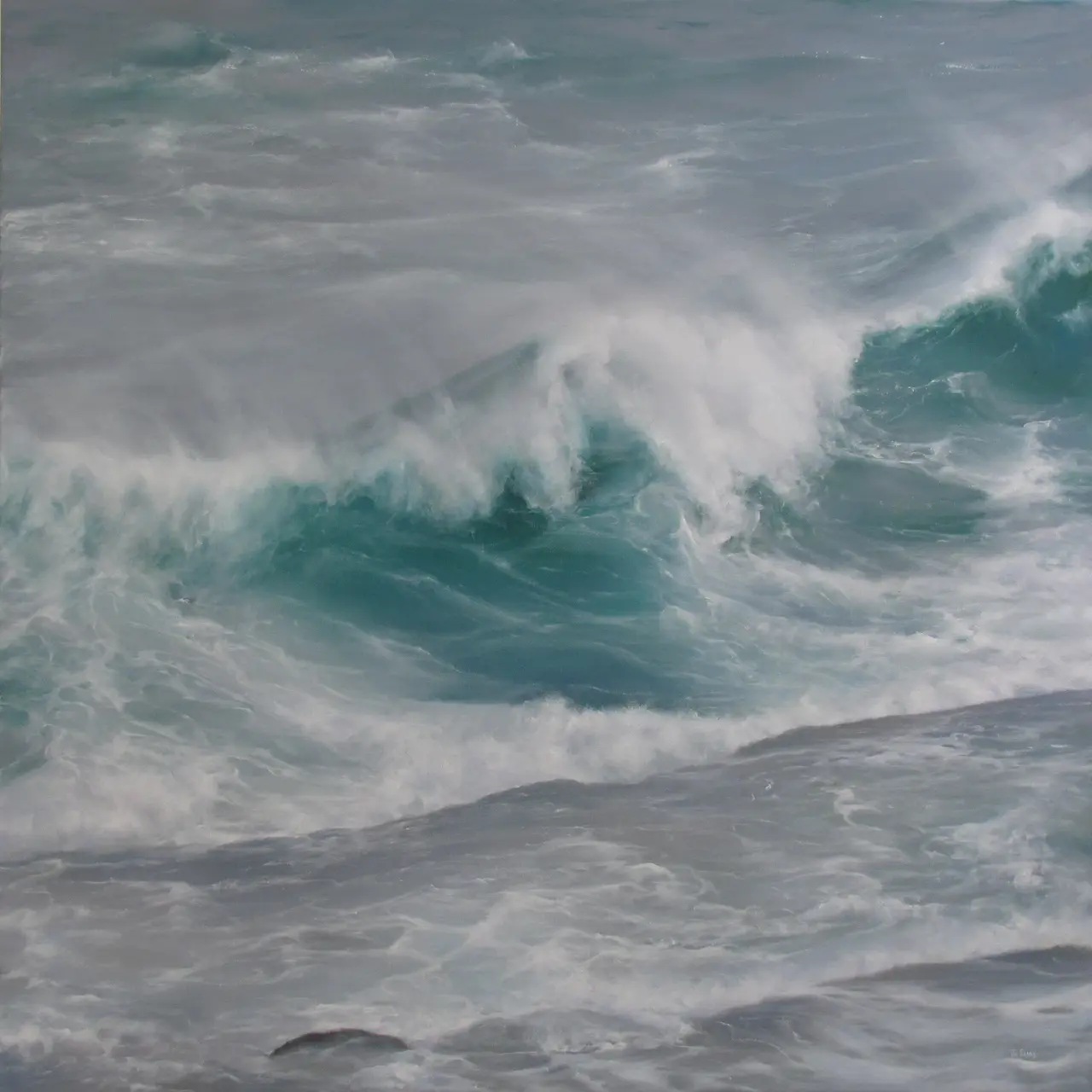 Jo Bemis - stormy tide 