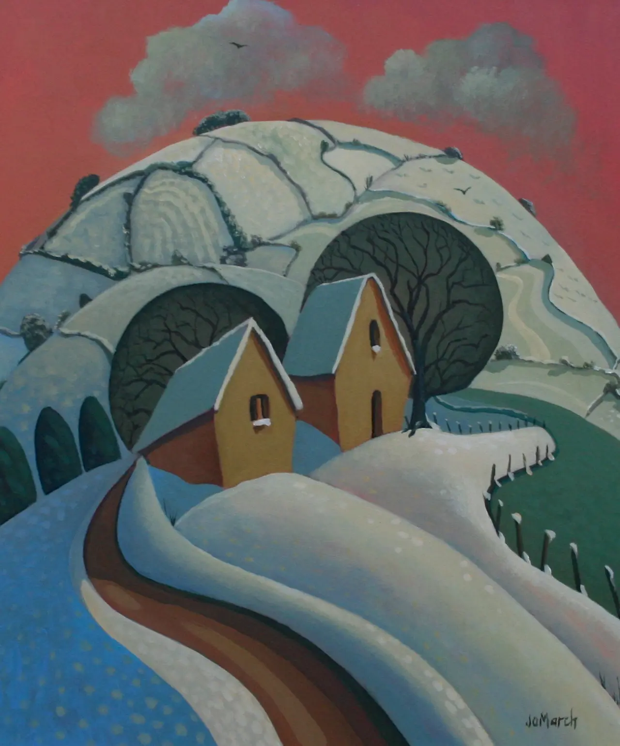 Jo March - tredinnick barns, january