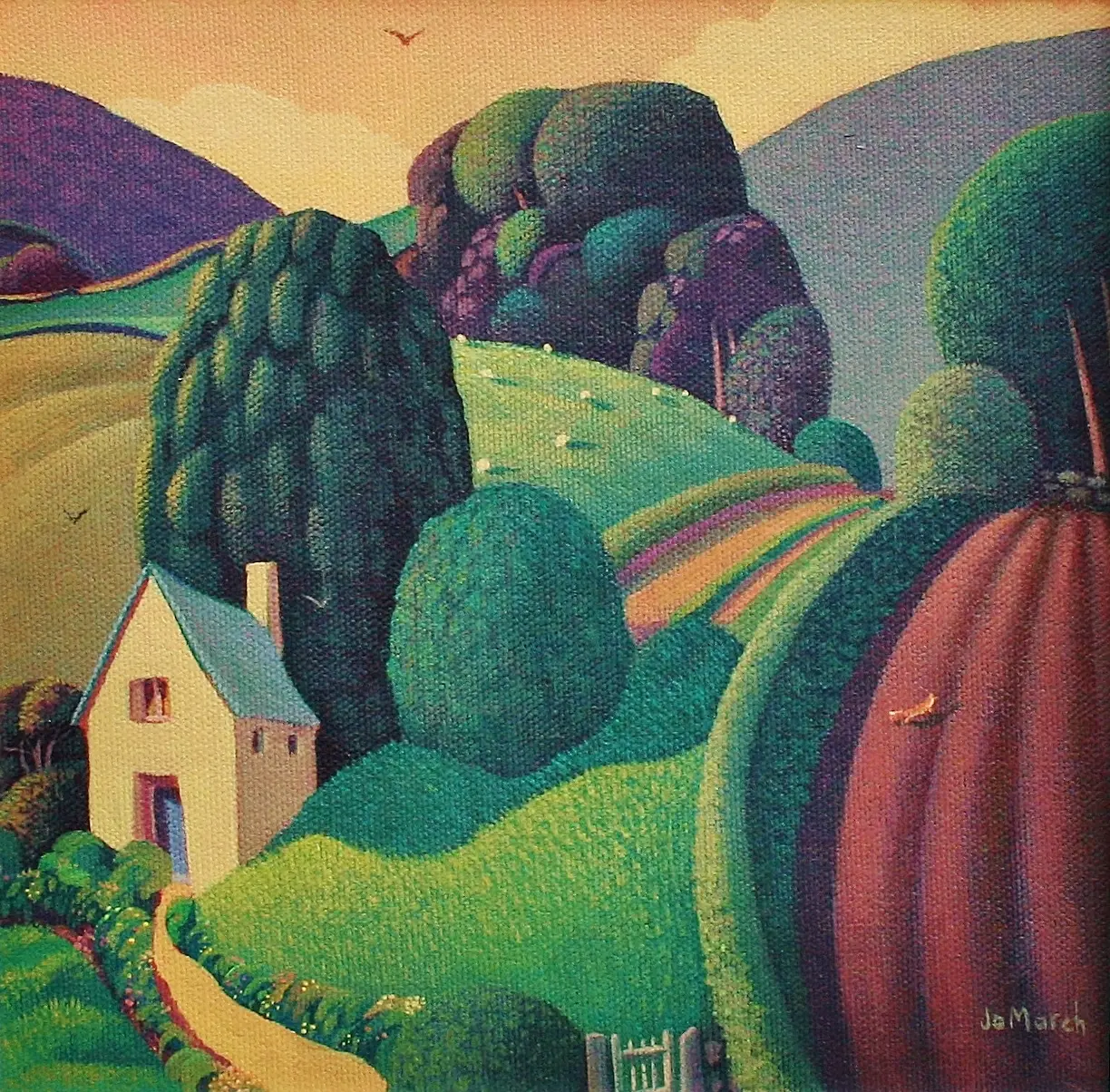 Jo March - reynard in lark farm