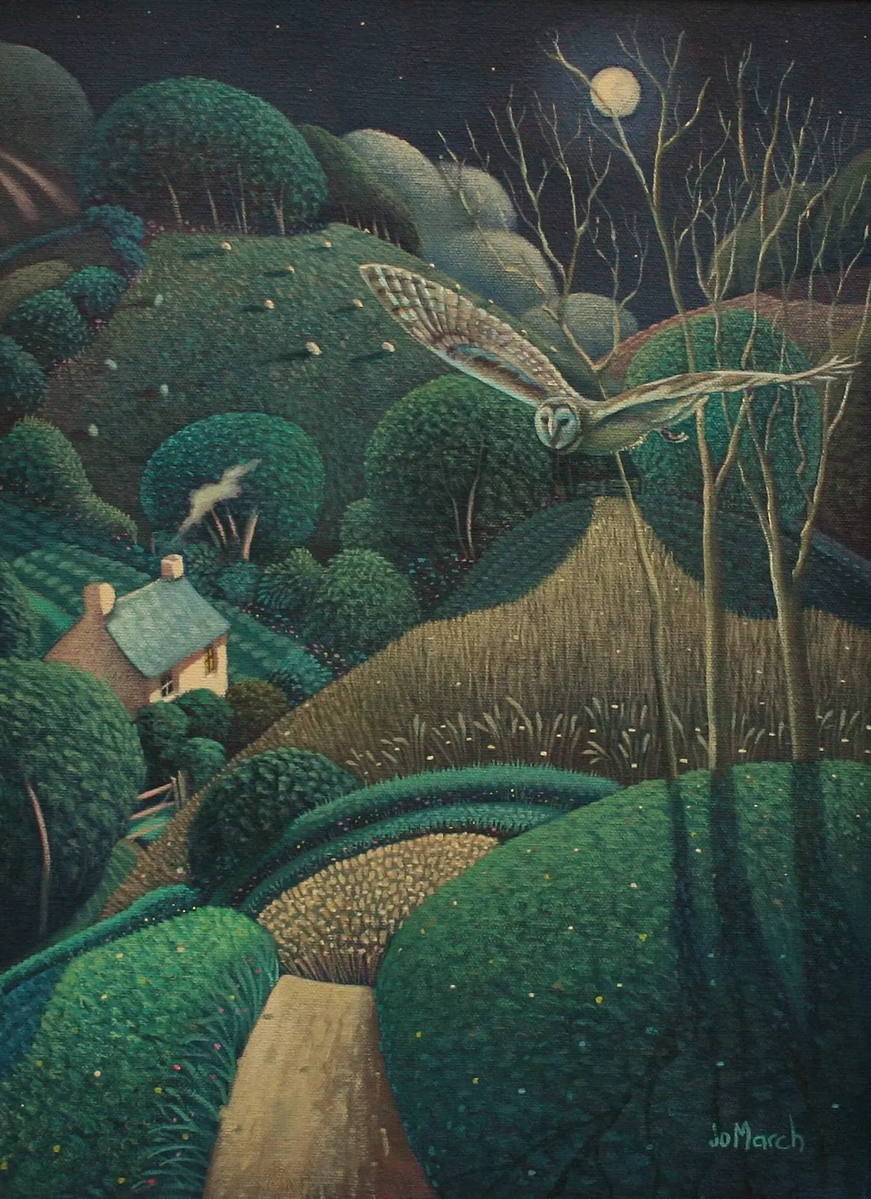 Jo March - owl at west darley