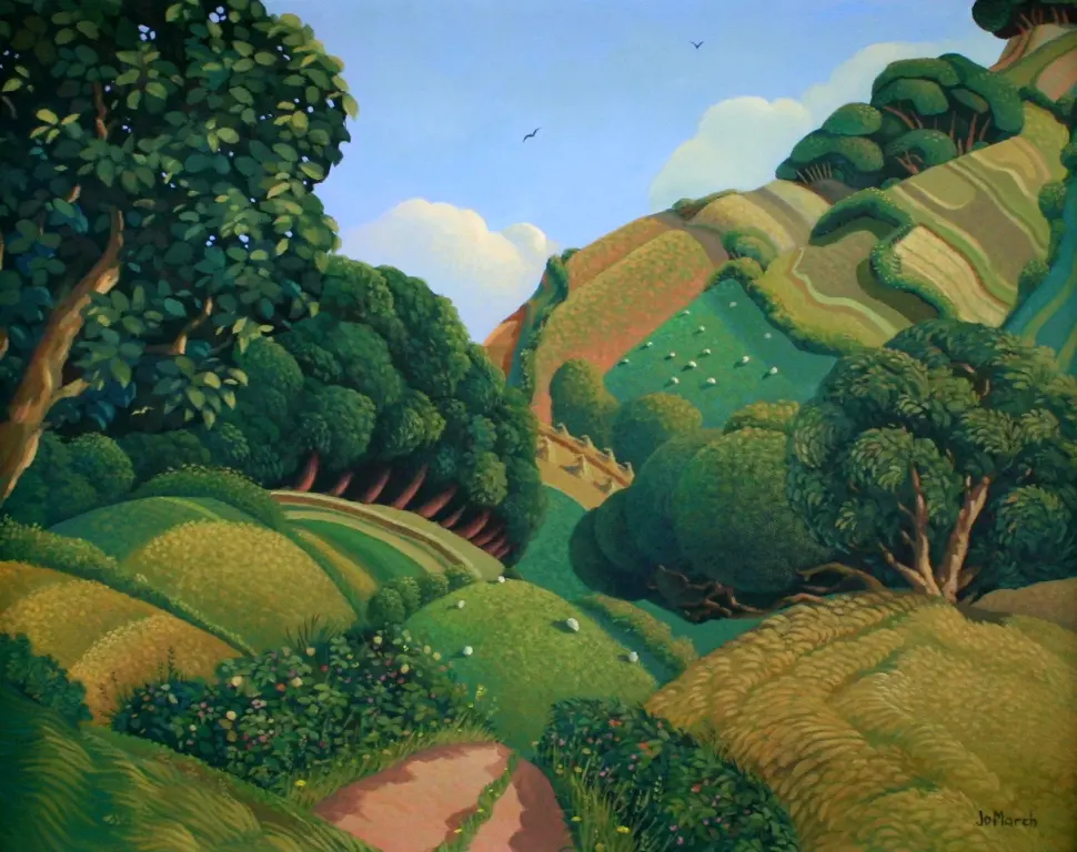 Jo March - view from netherton 