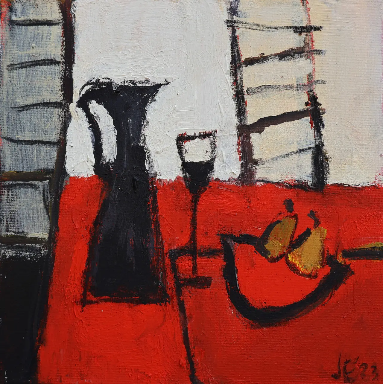 John Evans - black jug