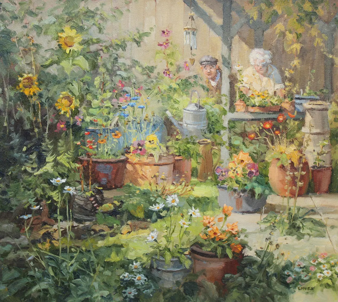 John Lines - pollys potting shed