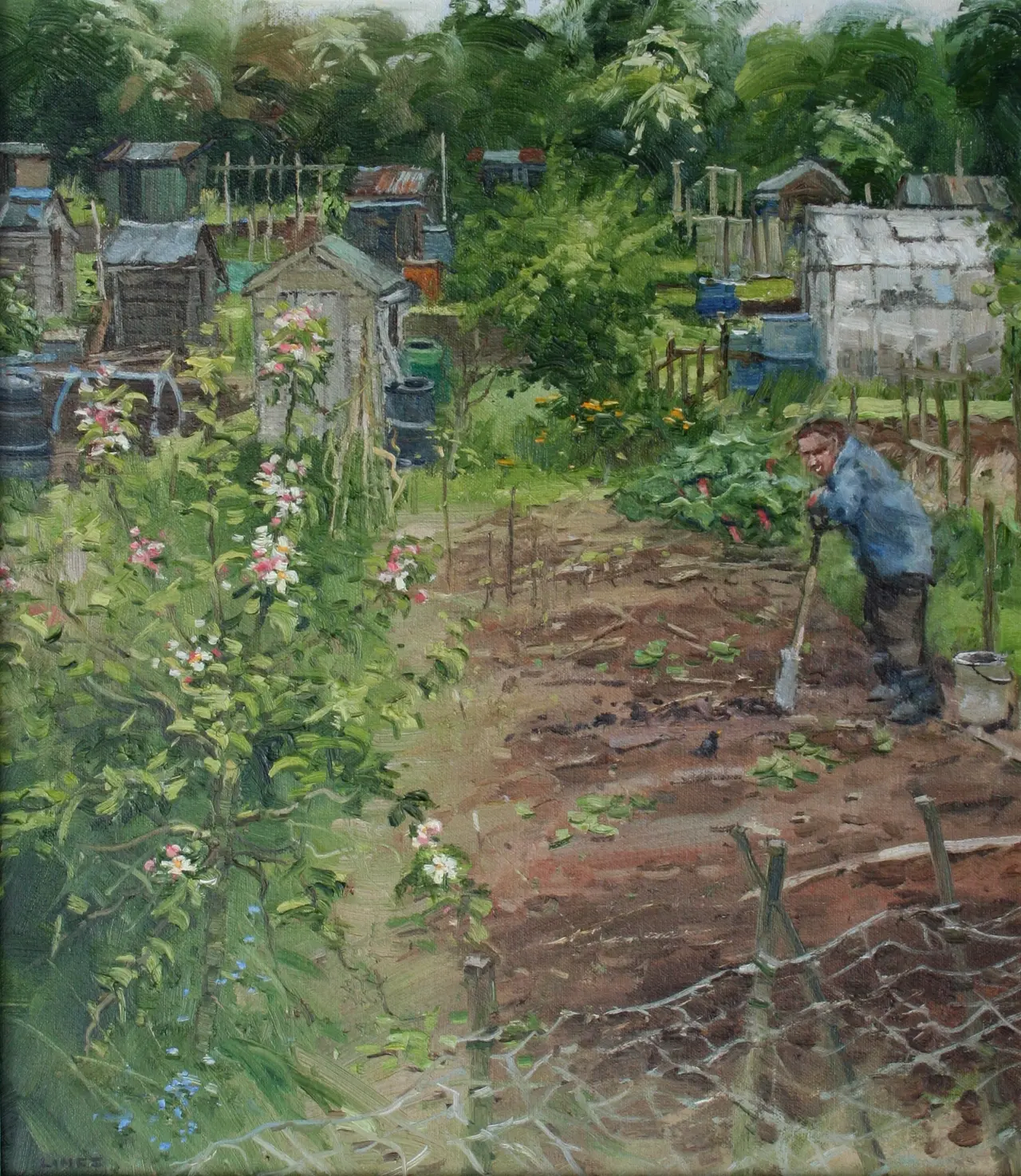 John Lines - allotment friends