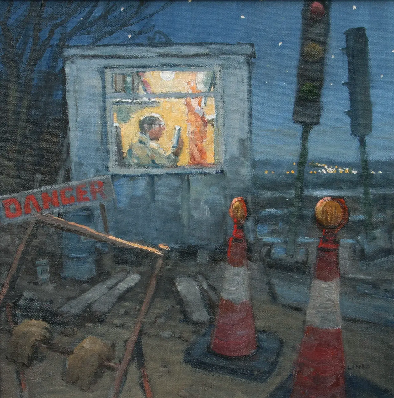 John Lines - ghost story watchman