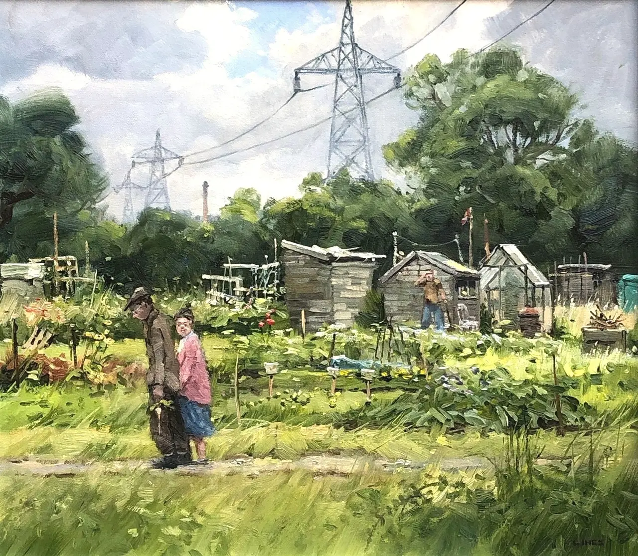 John Lines - the despondent gardener