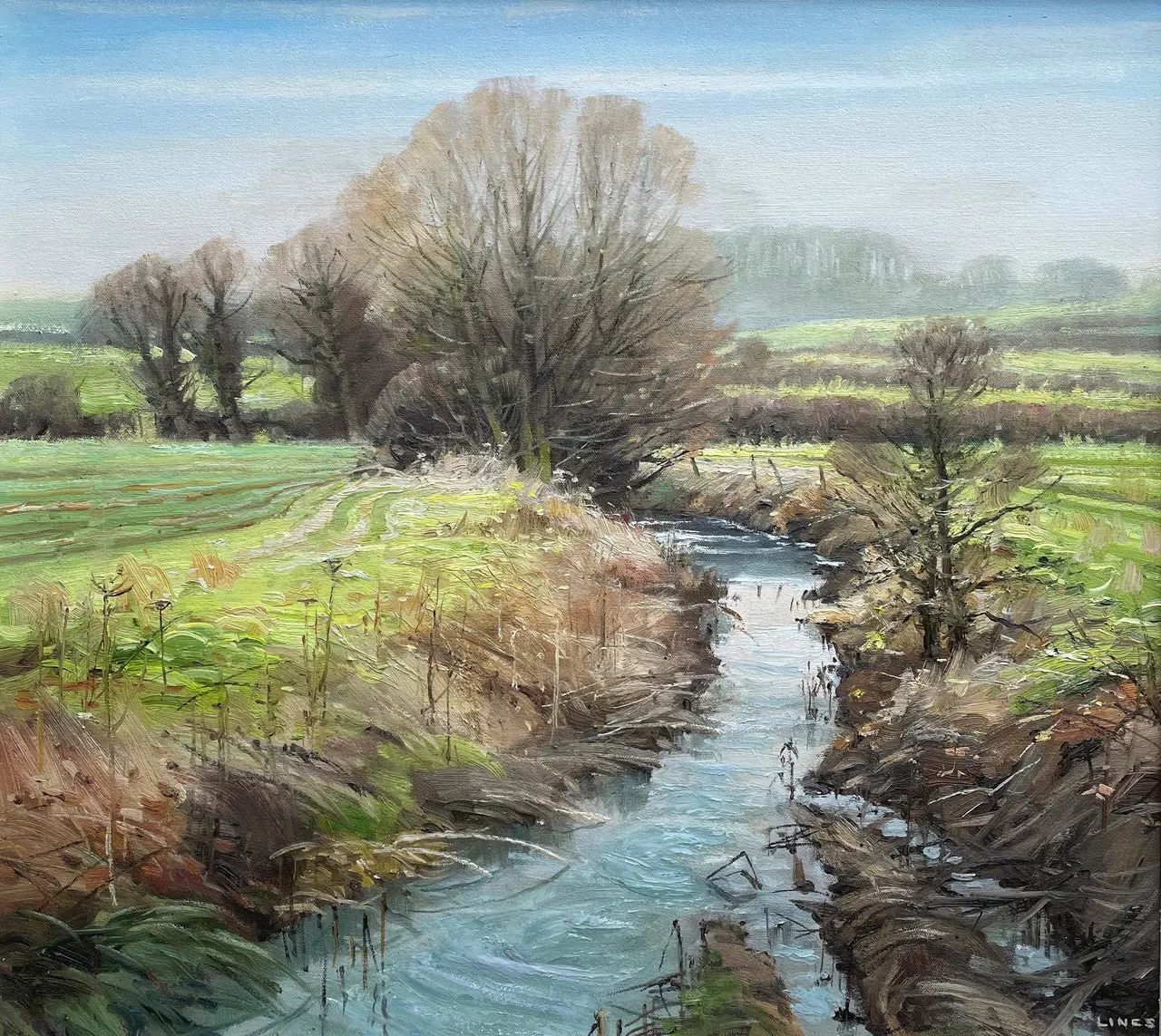 John Lines - flowing east