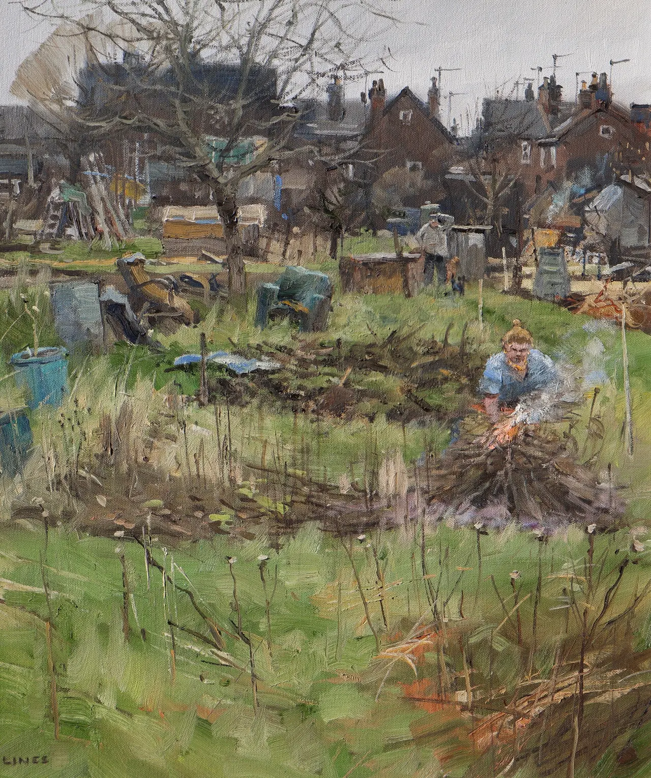 John Lines - the lady gardener