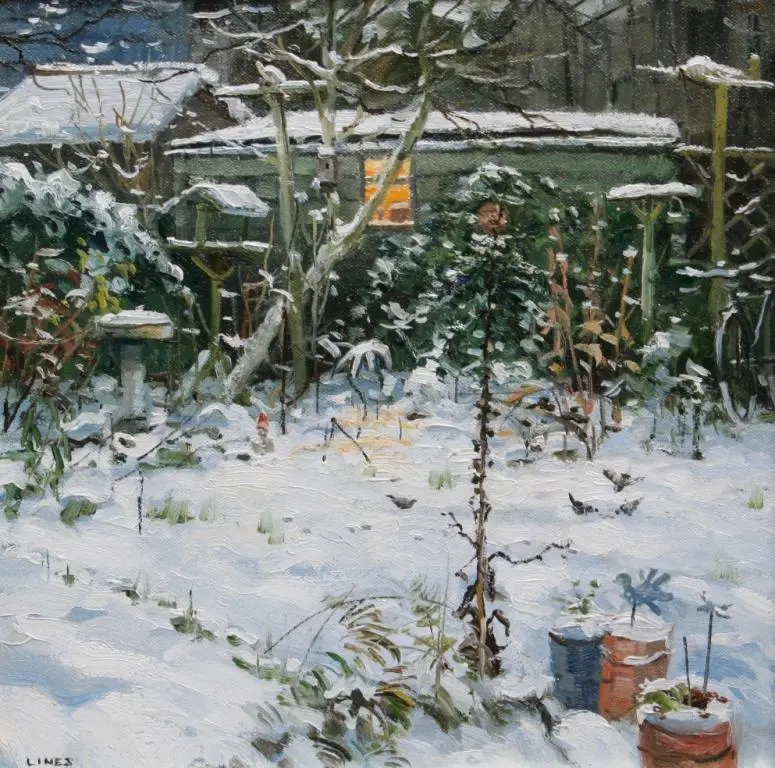 John Lines - he's in the shed