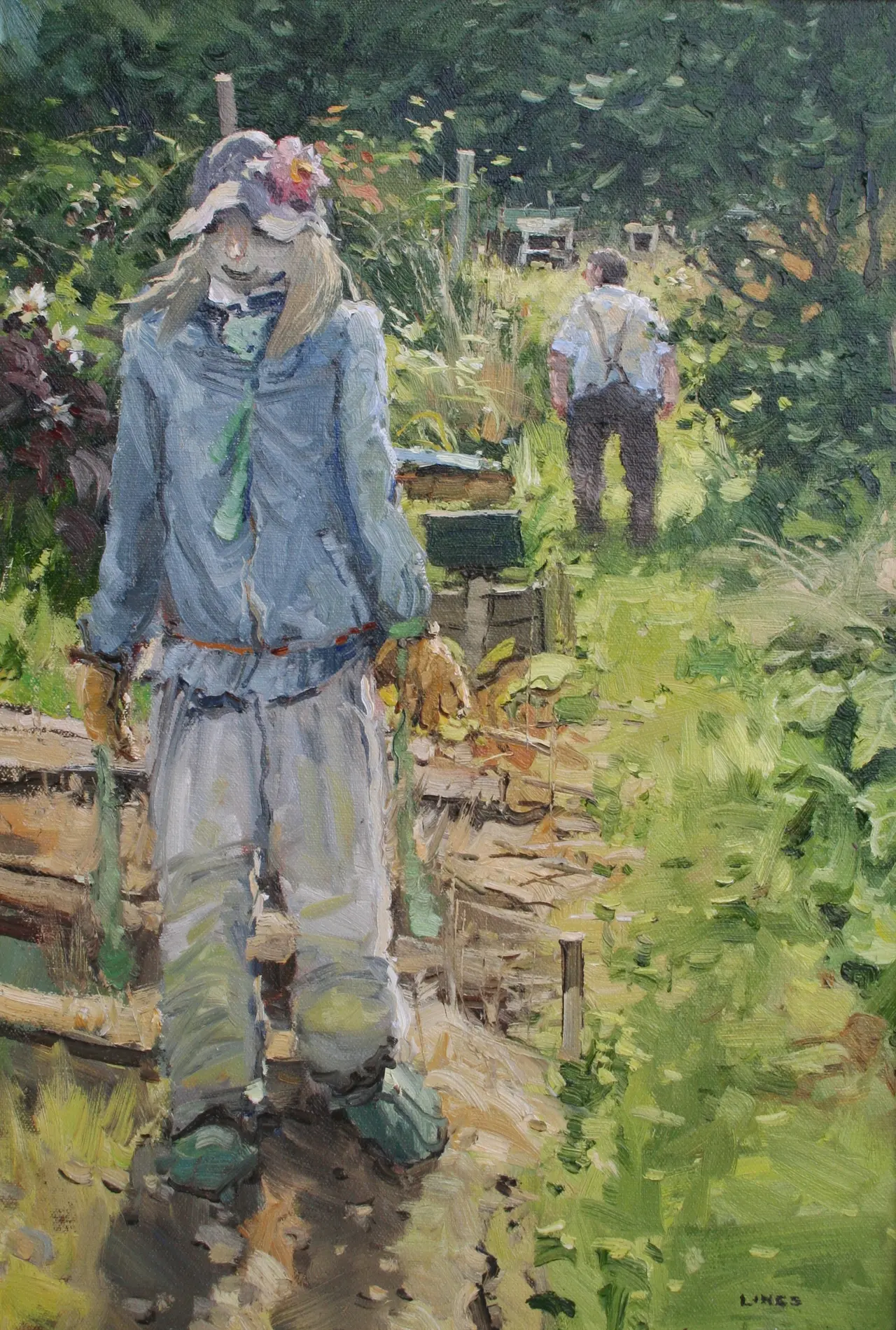 John Lines - the allotment blonde