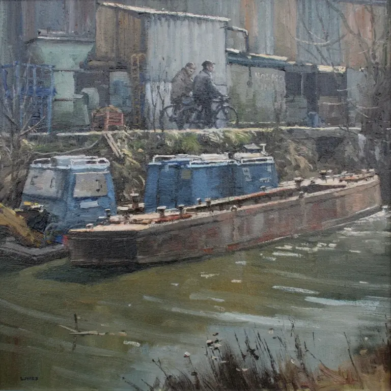 John Lines - canalside riders