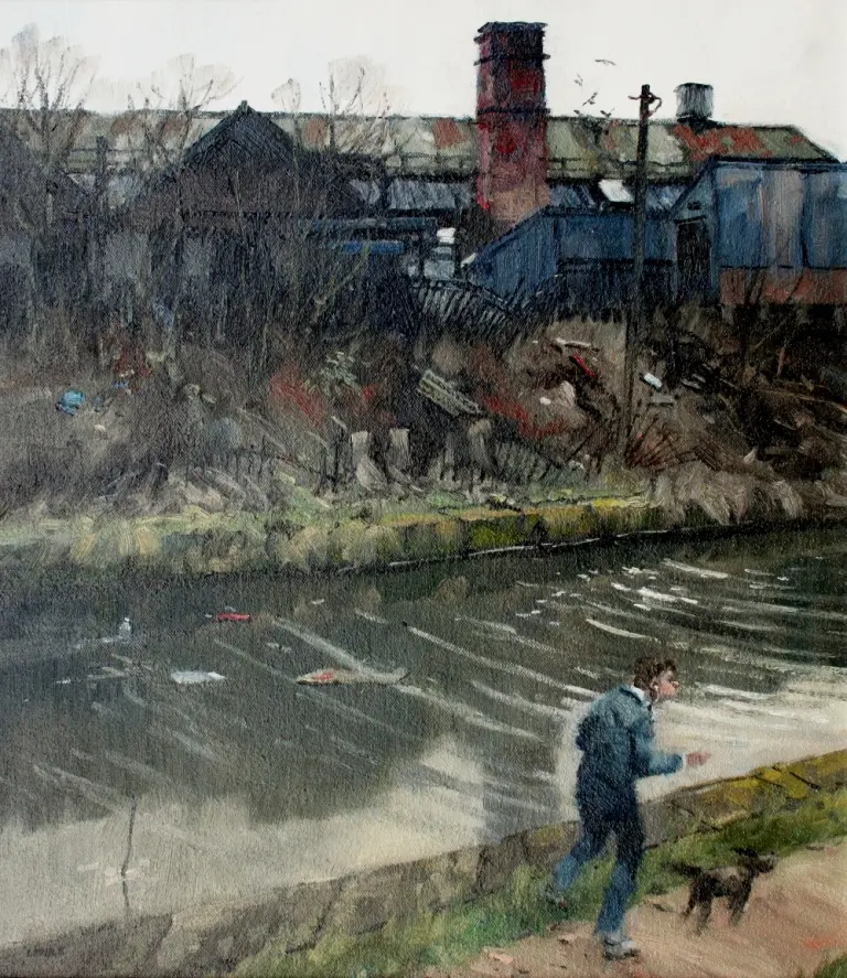 John Lines - canalside jogger