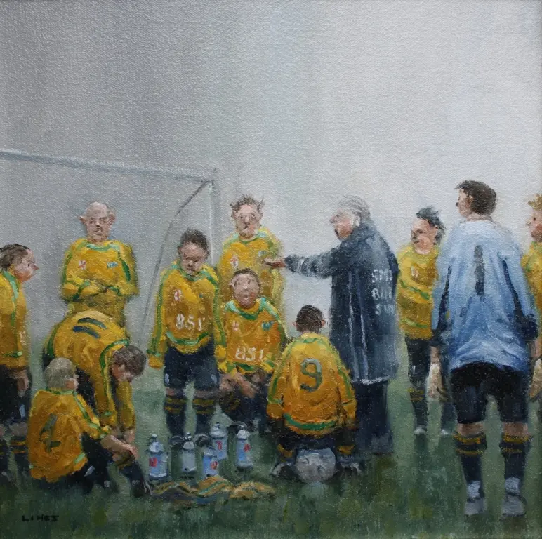 John Lines - team talk
