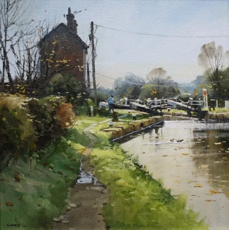 John Lines - top lock morning