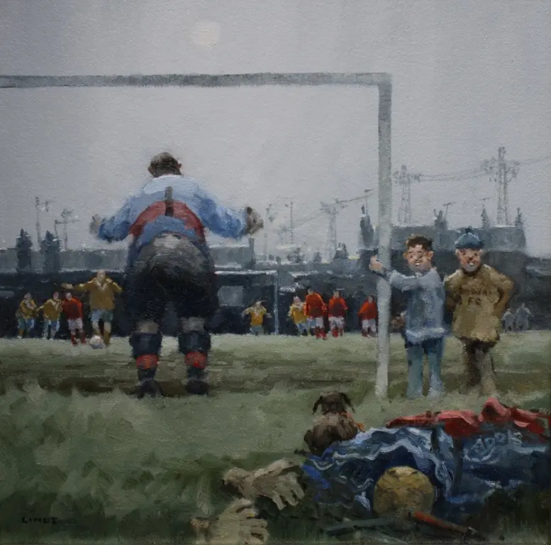 John Lines - the overweight goalie