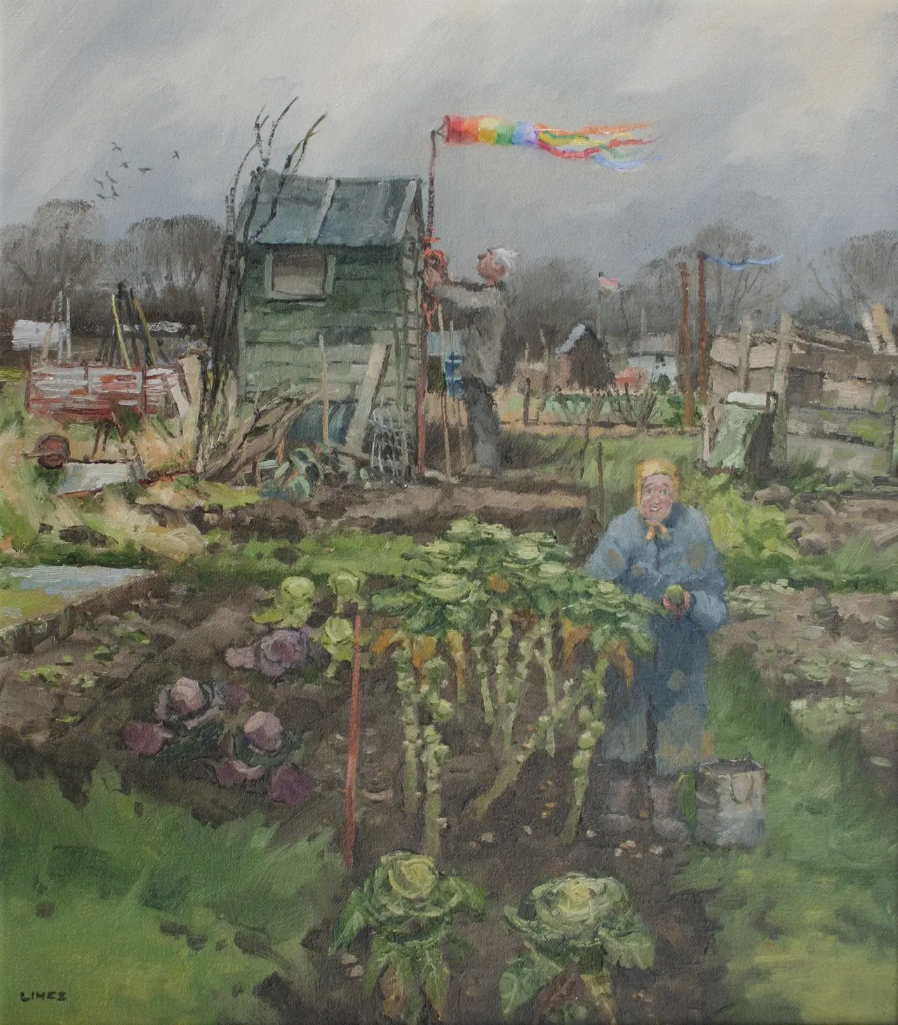 John Lines - man at work