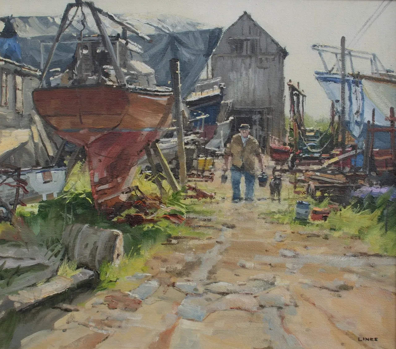 John Lines - painter man