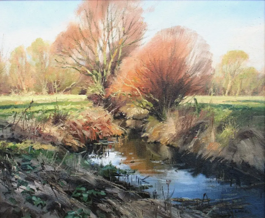 John Lines - spring willows