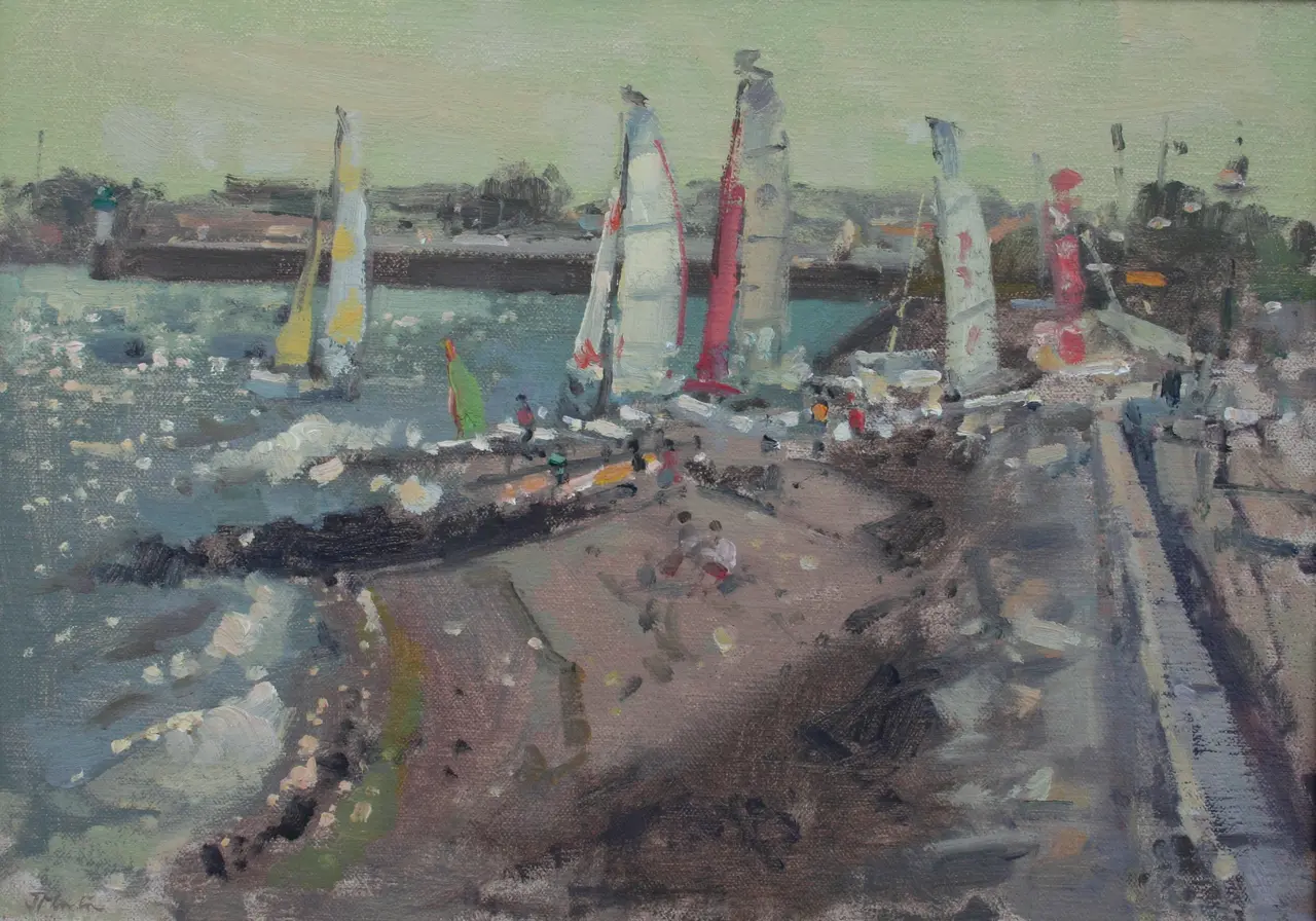 John Martin - morning light sailing club la flotte