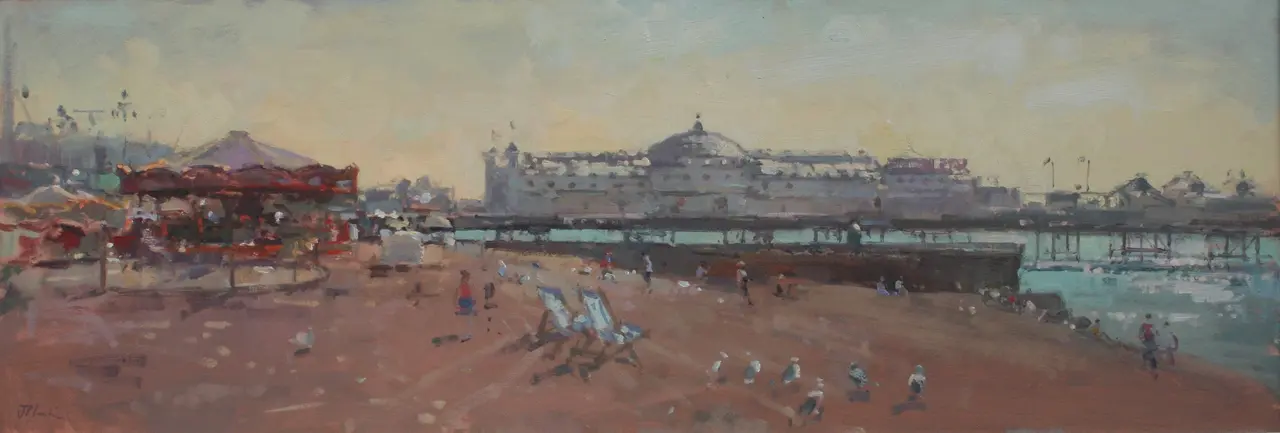 John Martin - palace pier, september morning