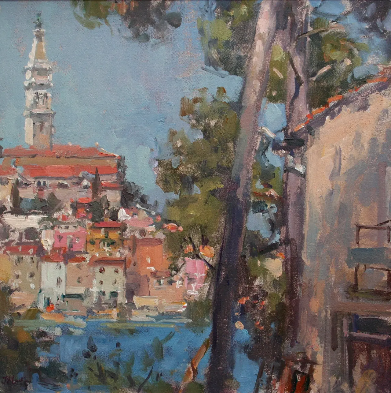 John Martin - rovinj, through the pine trees