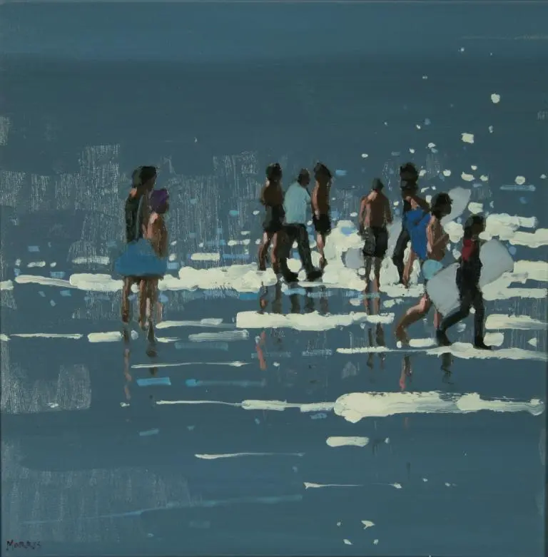 John Morris - ballybunion beach, august
