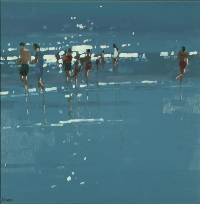 John Morris - blue light inch beach