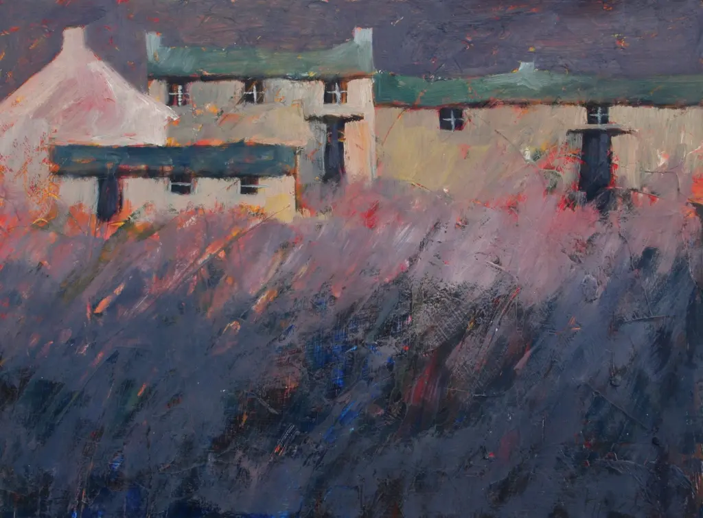 John Piper - evening farm