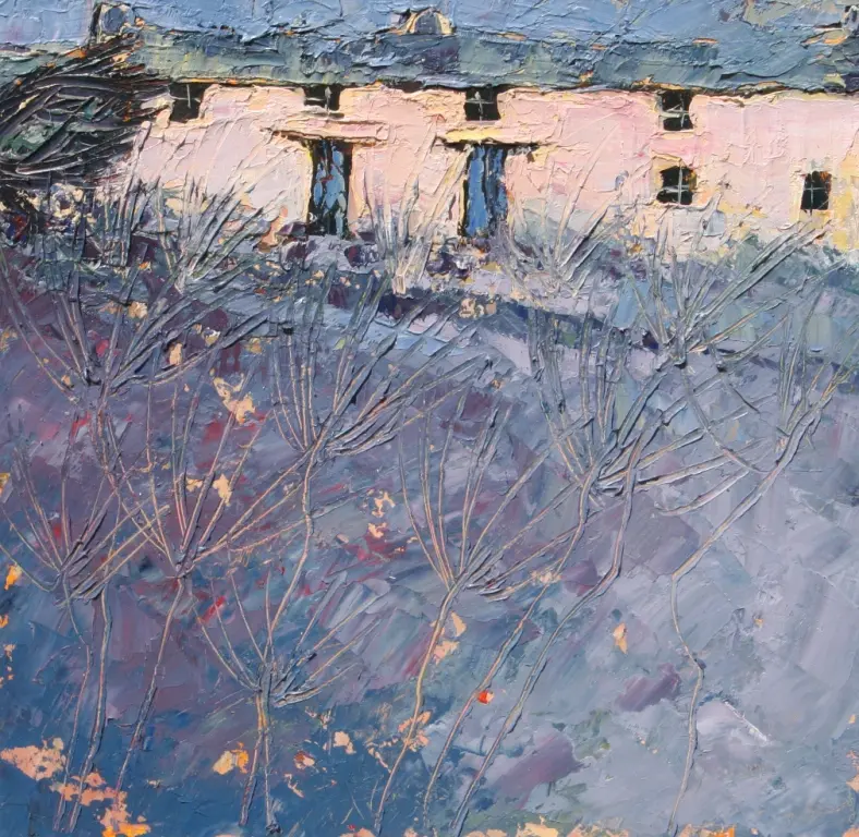 John Piper - winter blackthorn