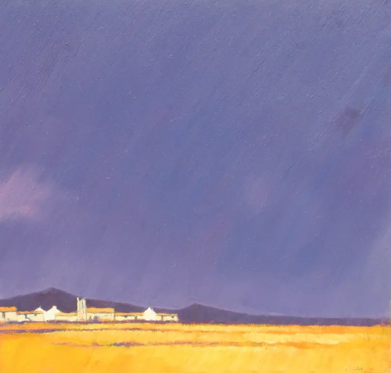 John Piper - moorland hamlet