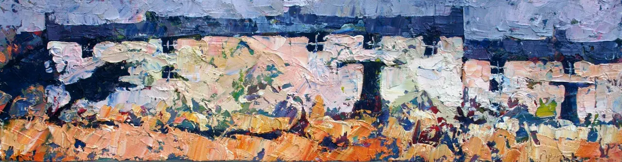 John Piper - miners row