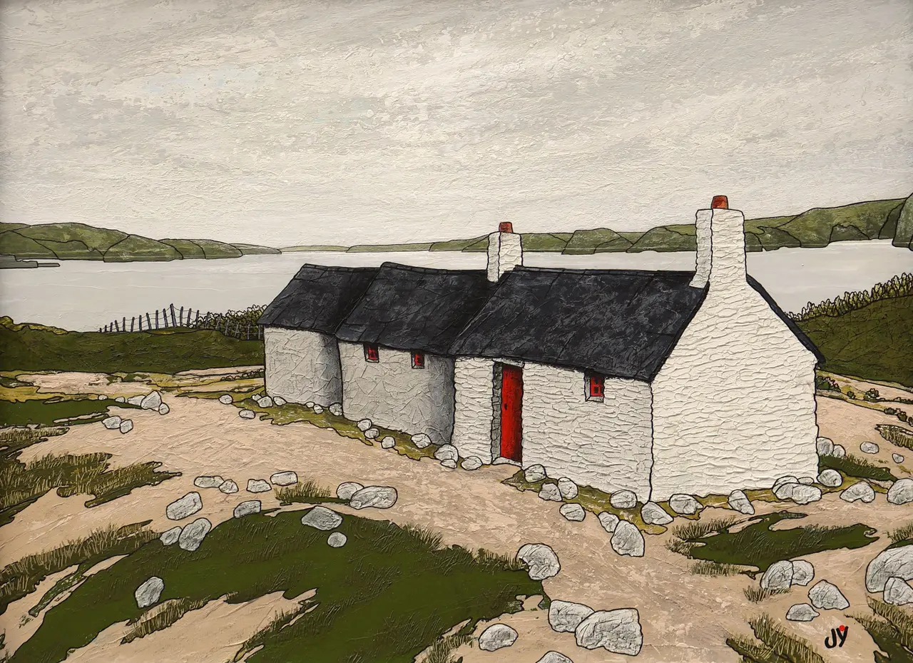 Joy Saunders - llyn tawel