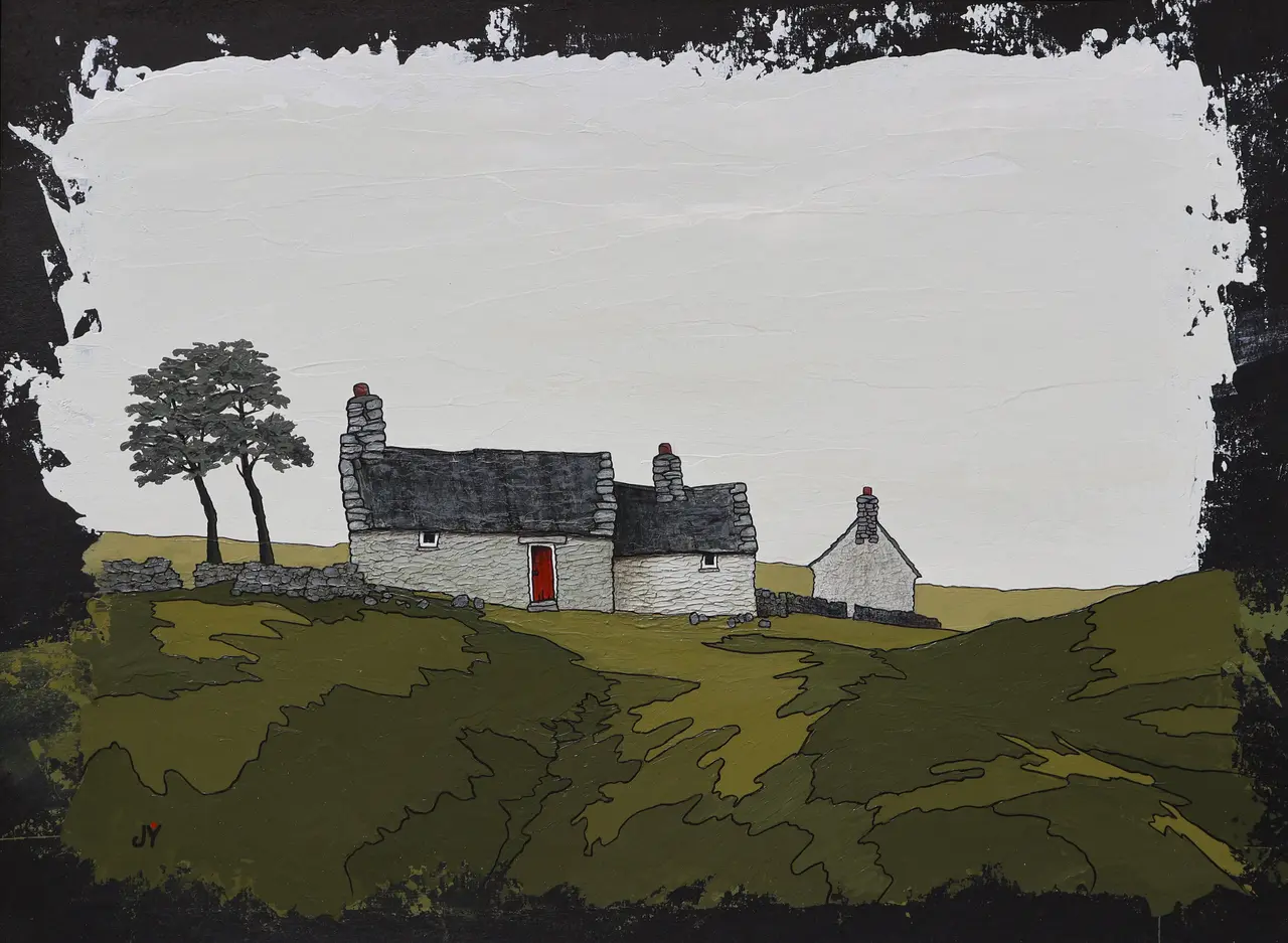 Joy Saunders - bwthyn piny- pine cottage