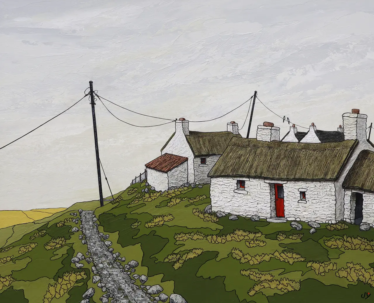 Joy Saunders - pen-y-bryn-top of the hill