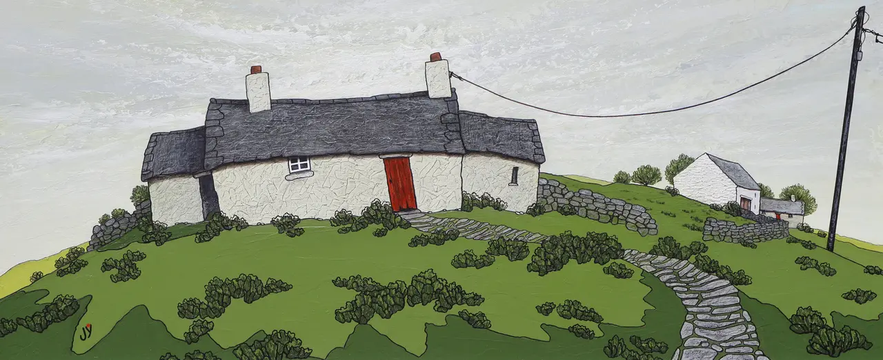 Joy Saunders - ty cerrig-stone cottage