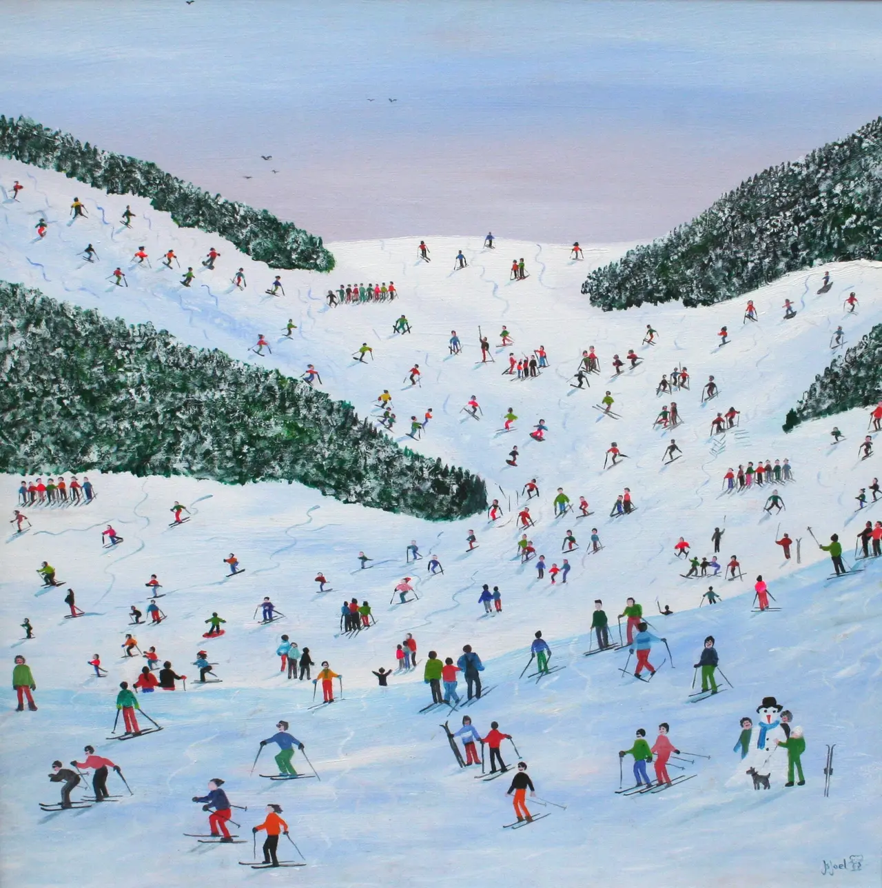 Judy Joel - ski whizz