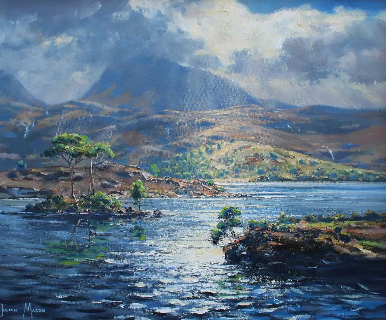 Julian Mason - suilven from loch assynt