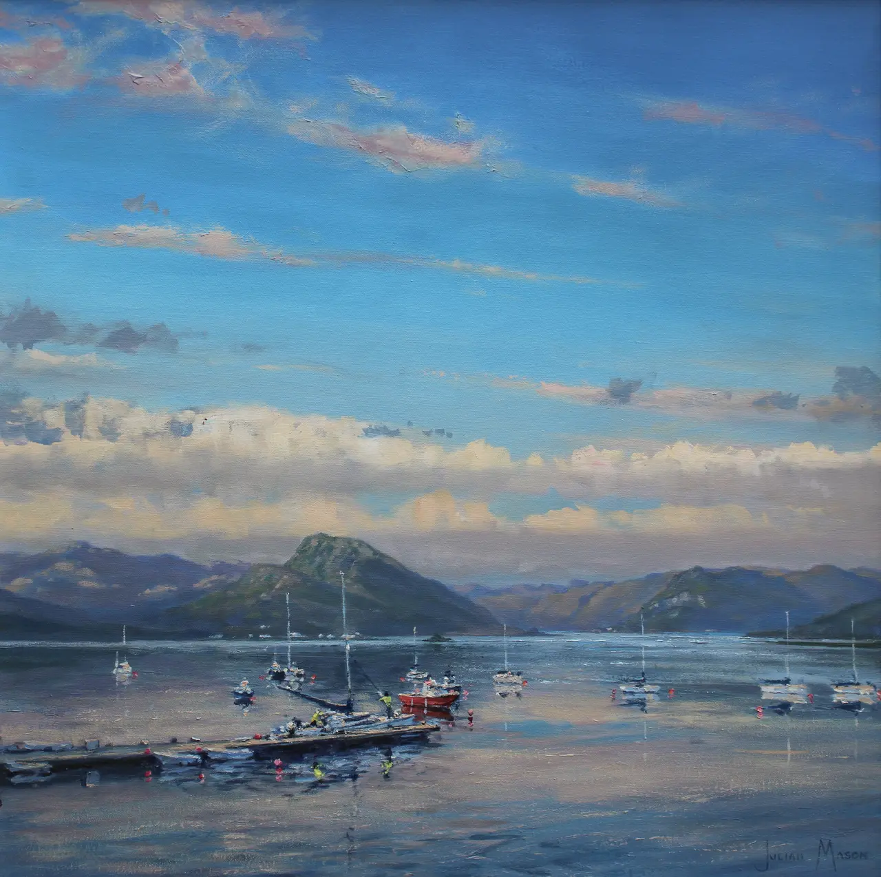 Julian Mason - reflections from plockton